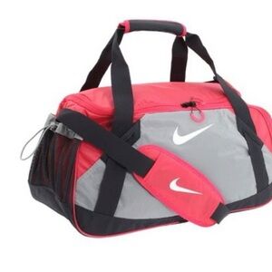 Nike Pink & Navy Sport Duffel Gym Traveling Lightweight Bag